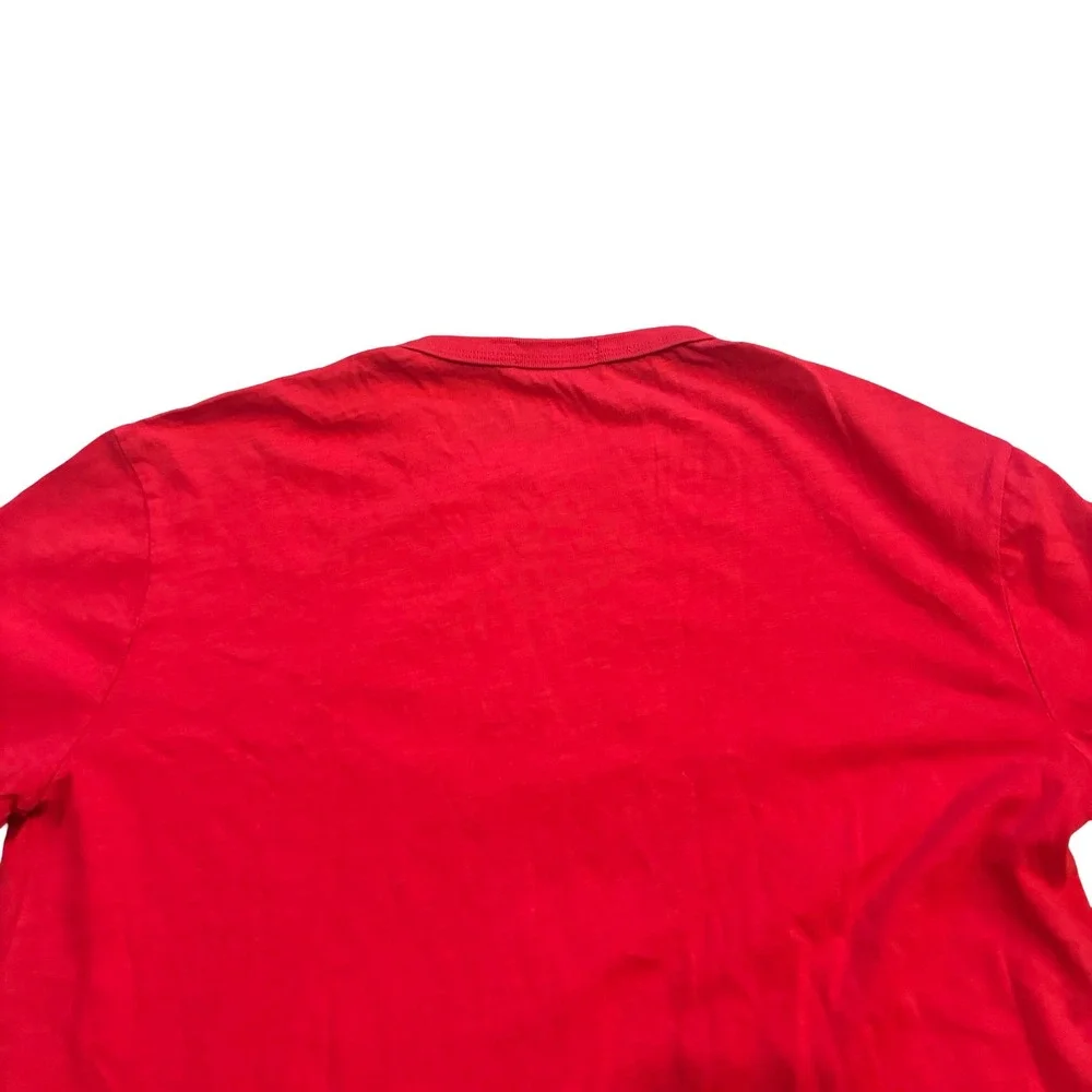 Polo Ralph Lauren Red Adirondacks NY Elk Graphic T-Shirt Mens Medium